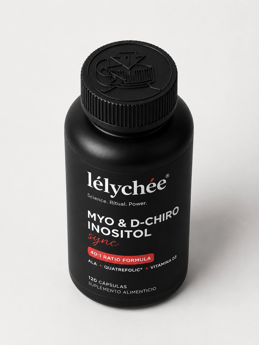 lélychée sync — frasco envase negro superior